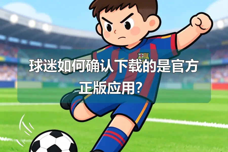 球迷如何确认下载的是官方正版应用?